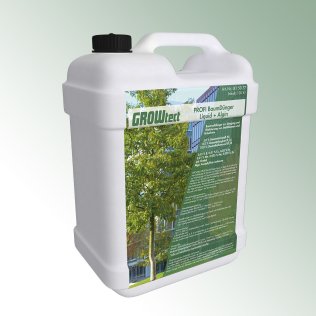 GROWtect PROFI BaumDünger Liquid + Algin, 5-8-10(+Sp+Alge), 10 l