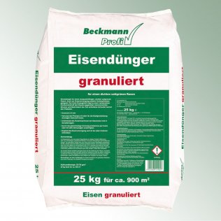 Eisendünger granuliert Packung = 25 KG