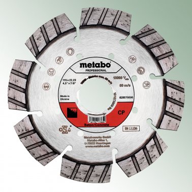 Metabo Diamanttrennscheibe CP-Professional 115 x 22,23 mm 1