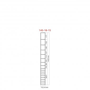 Knotengeflecht 145 cm - 18/15 Crapal®, Rolle = 50 m 1