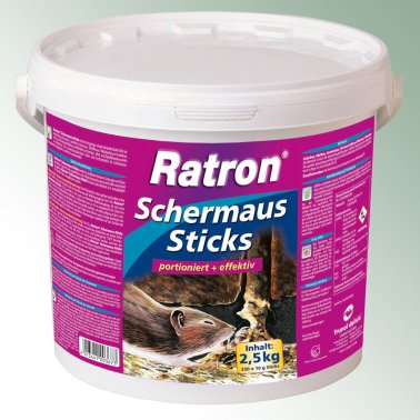 Ratron Schermaussticks 250 x 10 G, Zul. 30.04.2025 1