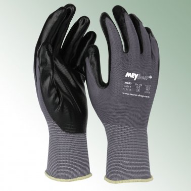 MEYbest NITRIL-Handschuh M100 Gr. 8 1