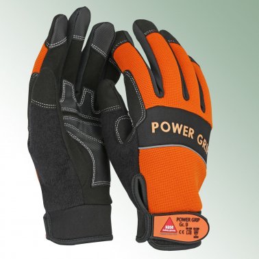 Power Grip Gr. 9 orange / schwarz 1