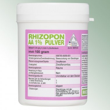Rhizopon AA 1,0% Pulver 100 g, Zul. 31.05.2024 1
