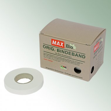 Original MAX® Bindeband weiß, biologisch abbaubar 1