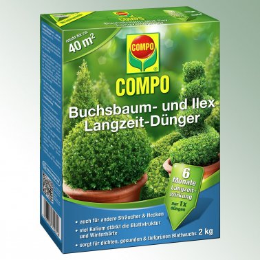 COMPO Buchsbaum Langzeit- dünger 16-6-13,5, Pack = 2 kg 1