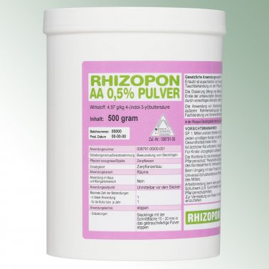 Rhizopon AA 0.5% Pulver 500 g, Zul. 31.05.2024 1