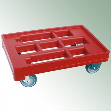 Kisten - Transportroller rot, 60 x 40 x 19 cm 1