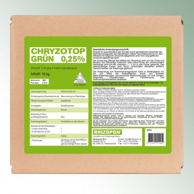 Chryzotop Grün 0,25% 10 kg, Zul. 31.05.2024 1