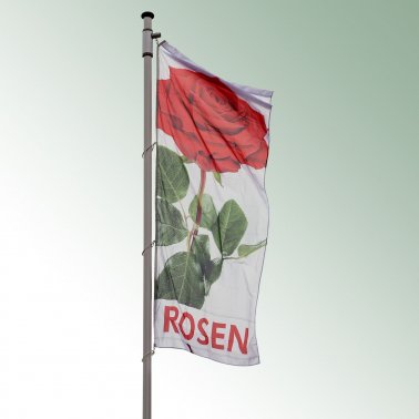 Hissflagge 300 x 120 cm Rosen 1