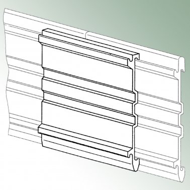 Stoßverbinder für Aluminiumprofil Viaflex® 1
