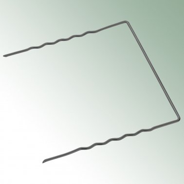 Steckbügel, extra breit unverzinkt - Länge 20 cm 1