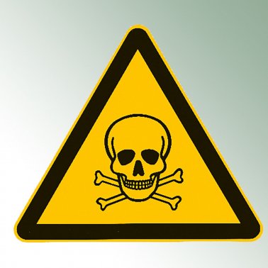 Warnzeichen Warnung vor giftigen Stoffen 1