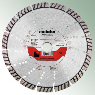 Metabo Diamanttrennscheibe CP-Professional 230 x 22,23 mm 1
