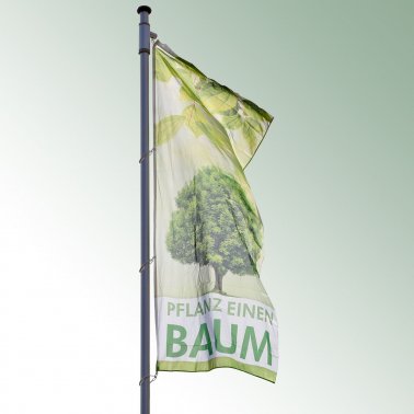 Hissflagge 300 x 120 cm Pflanz einen Baum – Laubbaum 1