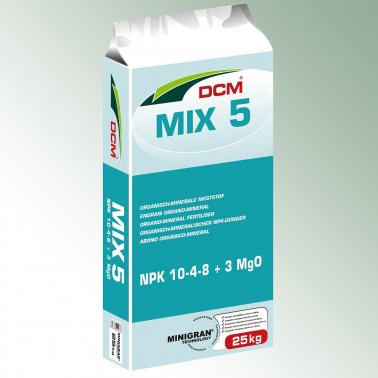 DCM MIX 5 - Pack.= 25 kg 10-4-8(+3MgO) 1