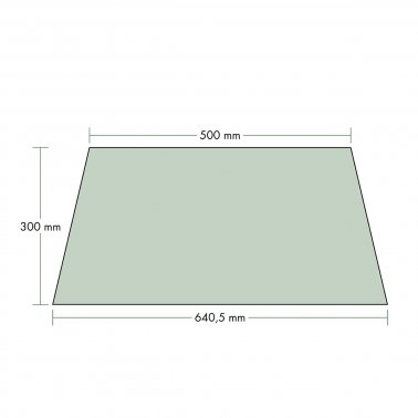 Ventilbox, eckig oben 50 x 36,5 cm 1