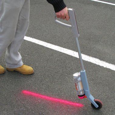 Barre de marquage 1 roue pour spray de marquage SOPPEC