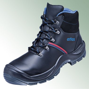 ATLAS® Sicherheitsstiefel Anatomic Bau 500 S3, Größe 43, Weite 10