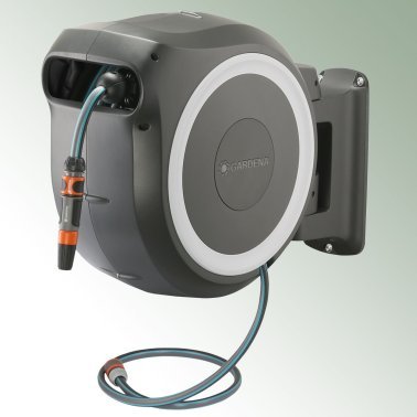 GARDENA Wand-Schlauchbox, RollUp M/L, 25 m