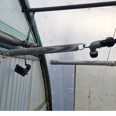 Feder zum Spannen von Leitungen, Länge 34,5 cm