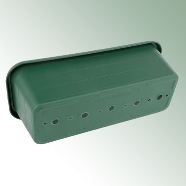 Auffangbehälter für Aerifizierer, grün