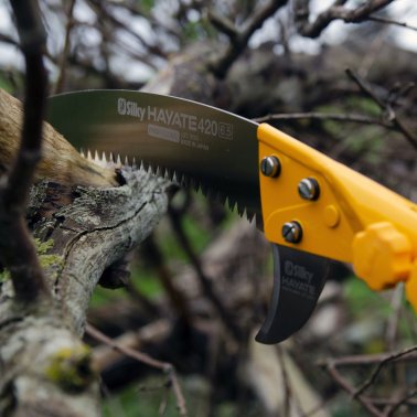 Silky Teleskopsäge Hayate, 2,35–5,00 m ausziehbar, Sägeblatt 42 cm