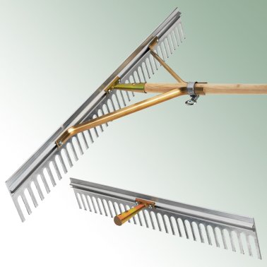 Planum-hark uit aluminium zonder steel