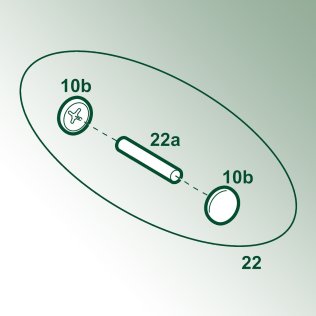 Bolzeneinheit der Laufschiene Nr. 22 für Bindezange Attalink-3A