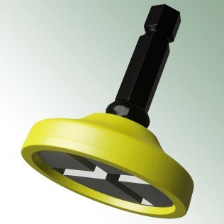 Quadra Chuck für Plati-Grip™, Heli-Adapter für Akkubohrer