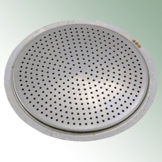 GEKA® plus-Platine soft rain fine M - Ø 50 mm, 0,7 mm Siebloch