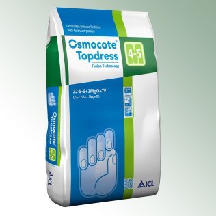 Osmocote Topdress FT, (4–5M) 22-5-6(+2MgO+Sp), 25 kg
