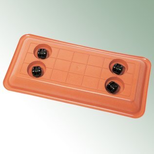 Rollen für Blumenkasten