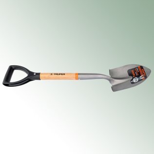 US-Spatenschaufel kompakt D-Griff mit Stiel