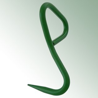 Meyer bale hook, green