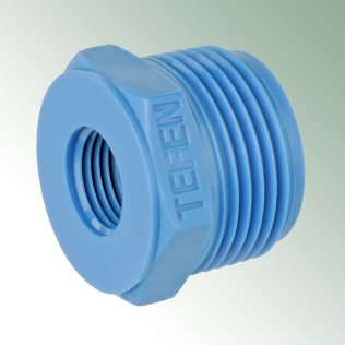 Buchse 3/4'' AG x 1/4'' IG aus Kunststoff