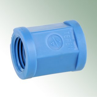 Muffe 1/4'' x 1/4'' IG aus Kunststoff