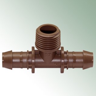 Rain Bird® T-koppling brun, 16 mm x 1/2'' UG