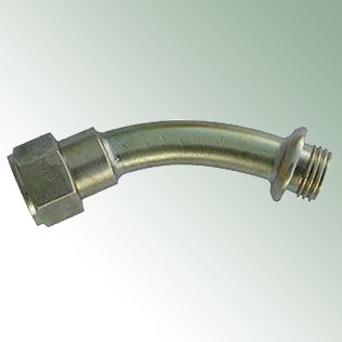 Birchmeier Bogen aus Messing, 1/4'' IG x 1/4'' AG