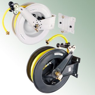 Automatik Schlauchaufroller aus Stahl