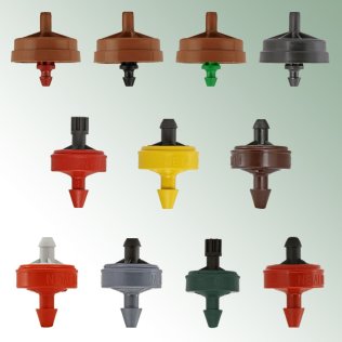 Drukcompenserende, zelfsluitende sprinkler