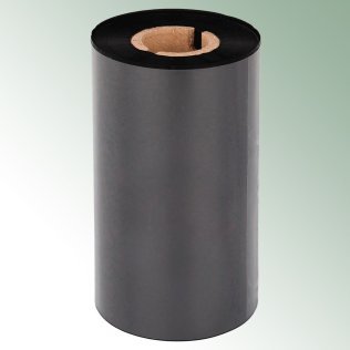 Carbonband 110 mm x 300 m, schwarz, für Valentin, Zebra, Citizen