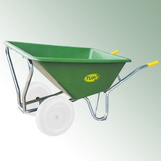 TUFX Schubkarre PX162, ohne Rad, unmontiert