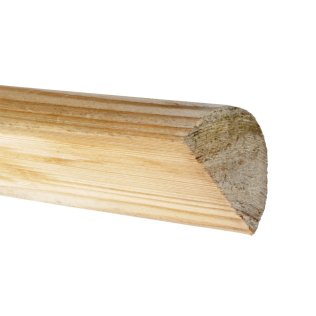 Halbholz – Halbrundriegel (unbehandelt)