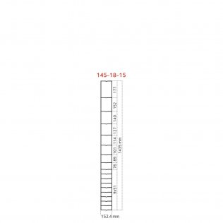 Knotengeflecht 145 cm - 18/15 Crapal®, Rolle = 50 m