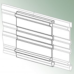 Stoßverbinder für Aluminiumprofil Viaflex®