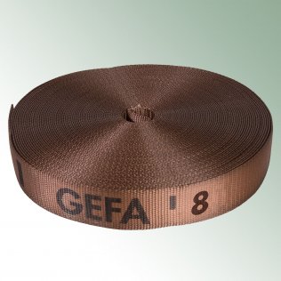 GEFA Gurtband Classic 8 t Rolle = 50 m