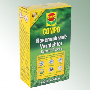 Banvel® Quattro 400 ML Compo Rasenunkraut-Vernichter