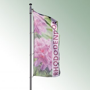 Hissflagge 300 x 120 cm Rhododendron