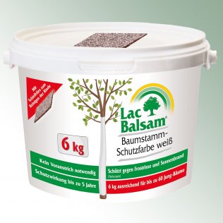 Baumstamm-Schutzfarbe 6 KG LacBalsam® - frostempfindlich